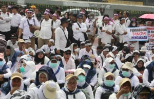 Puluhan Tenaga Honorer di Buleleng Temui DPRD Tanyakan Kepastian Status Kepegawaian Setelah Pengumuman PPPK