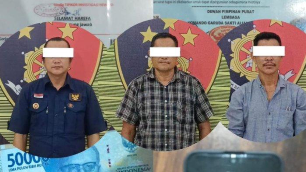 Tiga Oknum LSM Garuda Sakti Indonesia Ditangkap Usai Terbukti Memeras Kepala Sekolah di Palas