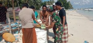 Koramil 0827/22 Masalembu Amankan 8 Kg Sabu di Gerbang Makoramil