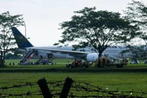 Pesawat Haji Dapat Ancaman Bom, Semua Penumpang Aman di Kualanamu