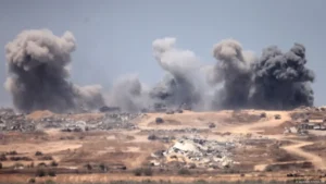 Momen Ledakan “Mencekam” di Gaza Jelang Operasi Penaklukan oleh Israel