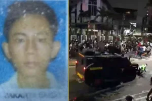 Pengemudi Ojol Tewas Usai Dilindas Rantis Brimob Saat Demo Senayan