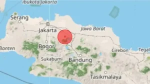 Gempa Bekasi 4,7 Magnitudo, Getaran Terasa Hingga Jakarta