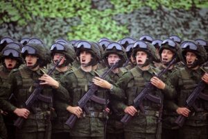 Militer Rusia Pamer “Taji” Saat Latihan Gabungan Bersama Belarus