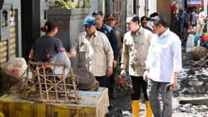 Presiden Prabowo Tinjau Banjir Bali, Duduk Dengarkan Keluh Kesah Warga