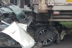 Mobil Honda Jazz Terlibat Kecelakaan Maut di KM 111 Tol Cipularang, 2 Orang Meninggal Dunia