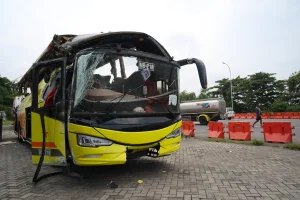 Sopir Bus Cahaya Trans Jadi Tersangka, Ngaku Tak Paham Jalan