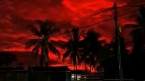 Fenomena Langit Merah di Pandeglang, Ternyata Ini Penyebabnya