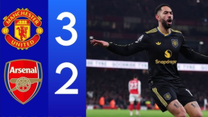 Drama Lima Gol di Emirates, MU Tumbangkan Arsenal 3-2