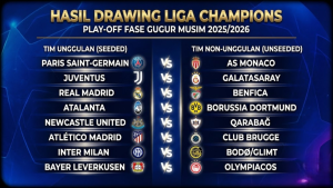 Hasil Undian Play-off Liga Champions 2025/2026
