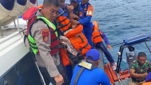 KM Intan Teratai Karam di Pulau Makian, 144 Penumpang Selamat