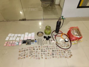 Polda Riau Gerebek Penampungan Emas Ilegal di Kuansing, Dua Orang Jadi Tersangka