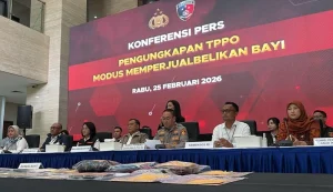 Bongkar Sindikat Jual Beli Bayi Lintas Provinsi Berkedok Adopsi, Polri Tetapkan 12 Tersangka