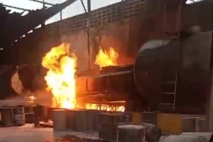 Pabrik Cat di Kawasan Industri Cikupa Terbakar Hebat, Kobaran Api Baru Padam Setelah 6 Jam