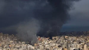 Ketegangan Memuncak: Israel Gempur Pinggiran Beirut, Hizbullah Balas dengan Hujan Roket