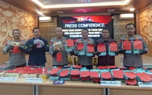 Gagalkan Peredaran 71 Kg Sabu, Polda Banten Putus Rantai Jaringan Narkoba Lintas Provinsi