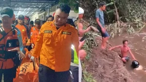 Hanyut Sejauh 6,2 Km, Pembonceng Motor yang Tercebur ke Kali Pelus Banyumas Ditemukan Tewas