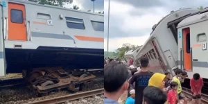Insiden KA Bangunkarta Anjlok di Bumiayu, 8 Perjalanan Dibatalkan dan Puluhan Rute Terganggu