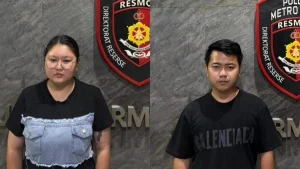 Kompak dalam Kejahatan, Pasutri Muda di Penjaringan Ditangkap Operasikan Situs Judi Online
