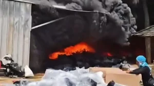 Gudang Suku Cadang Motor di Tajurhalang Bogor Ludes Terbakar, Diduga Akibat Arus Pendek