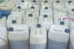 Polresta Banjarmasin Bongkar Praktik Penjualan Biosolar Ilegal, Ratusan Liter Disita