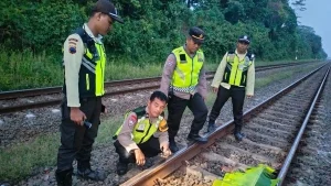 Pria Tanpa Identitas Tewas Tertabrak KA Blambangan Express di Batang