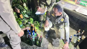 Satpol PP Bogor Sita 86 Botol Miras Ilegal dari Warung Kelontong di Cibinong
