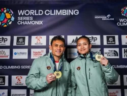 Indonesia Sapu Bersih Emas Speed di World Climbing Series Chamonix 2026