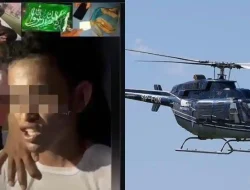 Pemuda Terobos Polda Sumsel Bawa Bendera Tauhid, Ngaku Mau Pinjam Helikopter ke Ethiopia