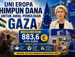 Uni Eropa Himpun Dana 883,6 Juta Euro untuk Awal Pemulihan Gaza