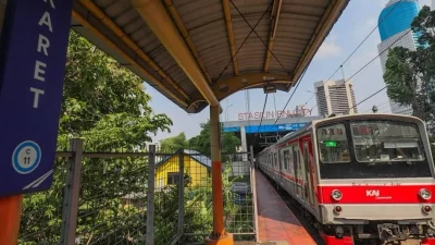 Stasiun Karet Tutup, Penumpang KRL Dialihkan ke BNI City Mulai 1 September